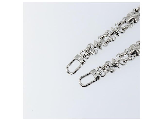 LOUIS VUITTON Per Cintura a Spalla Dauphine Acciaio Inossidabile Argento LV Auth 152702SAM - vista 3