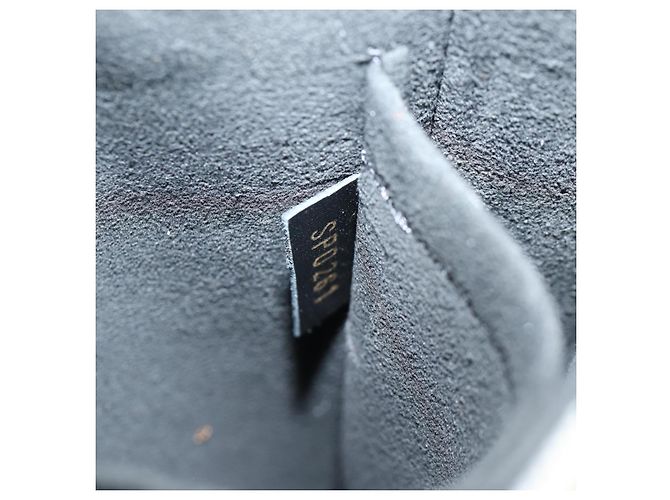 LOUIS VUITTON Usato DAL 1854 Petit Sac Plat 2way Nero M80484 Auth 132612SAM - vista 11