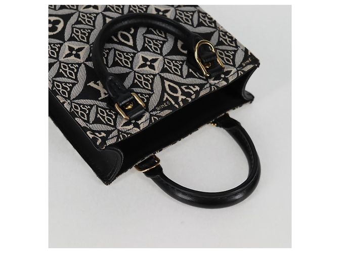 LOUIS VUITTON Usato DAL 1854 Petit Sac Plat 2way Nero M80484 Auth 132612SAM - vista 6