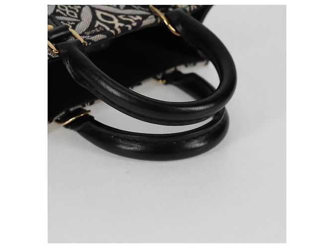 LOUIS VUITTON Usato DAL 1854 Petit Sac Plat 2way Nero M80484 Auth 132612SAM - vista 7