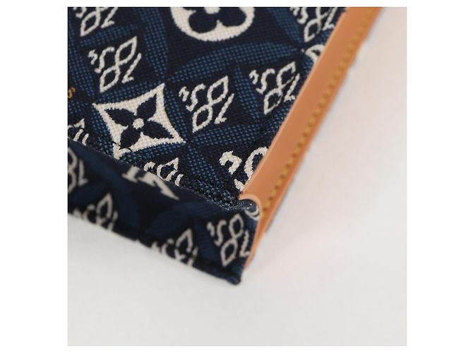 LOUIS VUITTON Usato DAL 1854 Petit Sac Plat 2way Blu Navy M80288 Auth 132611SAM - vista 16