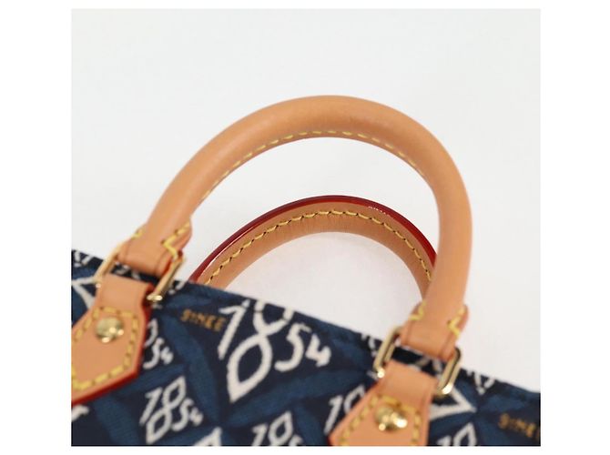 LOUIS VUITTON Usato DAL 1854 Petit Sac Plat 2way Blu Navy M80288 Auth 132611SAM - vista 8