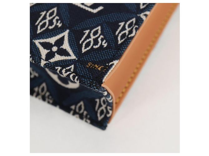 LOUIS VUITTON Usato DAL 1854 Petit Sac Plat 2way Blu Navy M80288 Auth 132611SAM - vista 9