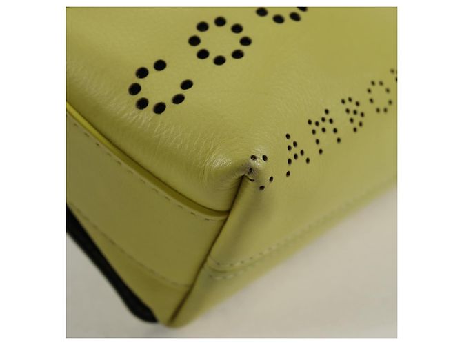 Borsa a Spalla a Catena CHANEL Pelle 2 in 1 Gialla CC Auth 130486SM Giallo - vista 16