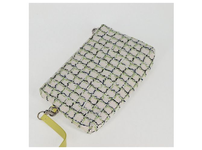 Borsa a Spalla a Catena CHANEL Pelle 2 in 1 Gialla CC Auth 130486SM Giallo - vista 19