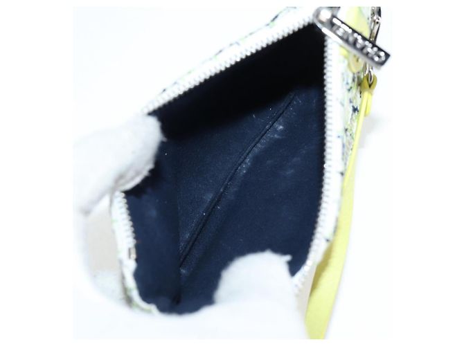 Borsa a Spalla a Catena CHANEL Pelle 2 in 1 Gialla CC Auth 130486SM Giallo - vista 20