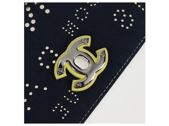 Borsa a Spalla a Catena CHANEL Pelle 2 in 1 Gialla CC Auth 130486SM Giallo - vista 23