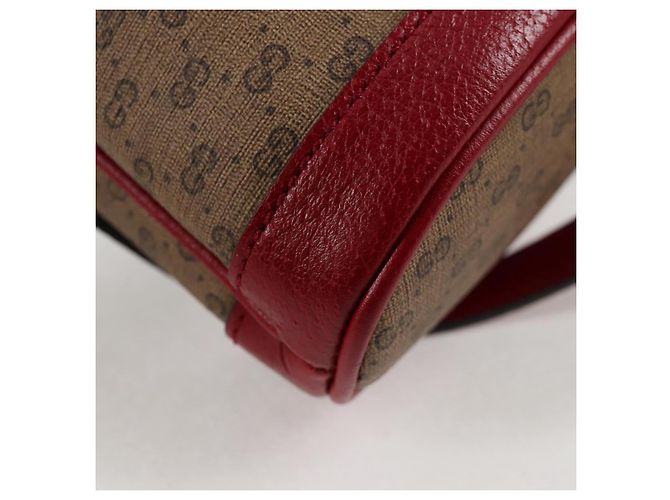 Borsa di collaborazione GUCCI Micro GG Supreme Doraemon in PVC beige 647801 Auth 131783SM - vista 17