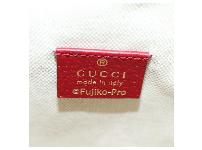 Borsa di collaborazione GUCCI Micro GG Supreme Doraemon in PVC beige 647801 Auth 131783SM - vista 19
