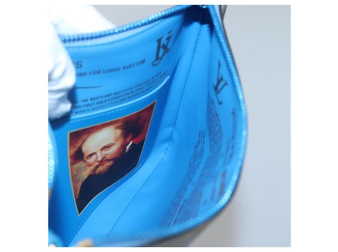 LOUIS VUITTON Pochette Plat Celty Koons Rubens M64617 LV Auth 132961SM Multicolor - vista 22