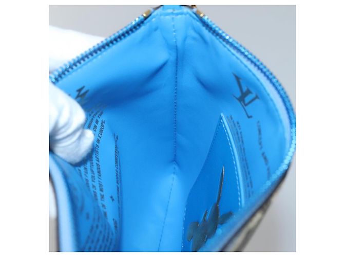 LOUIS VUITTON Pochette Plat Celty Koons Rubens M64617 LV Auth 132961SM Multicolor - vista 23
