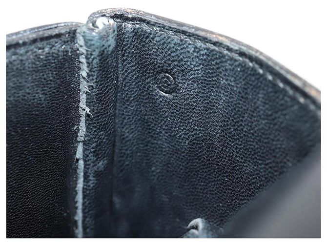 Hermès HERMES Borsa a Spalla Martine Vert Pelle Nera Oro Auth 135513SAM Nero D'oro - vista 29