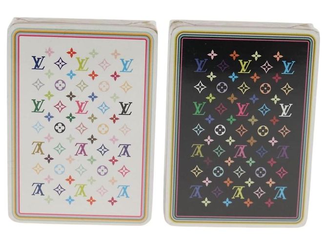LOUIS VUITTON Monogram Multicolor Playing Cards Black White LV Auth 133669SAM - view 2