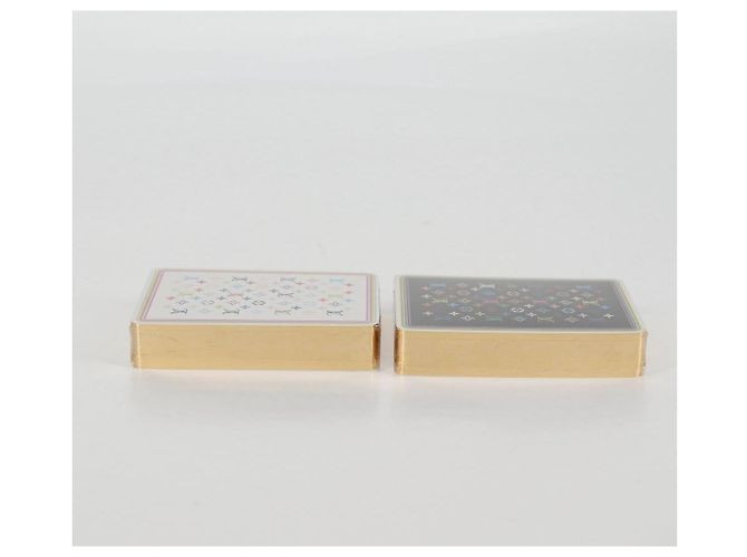 LOUIS VUITTON Monogram Multicolor Playing Cards Black White LV Auth 133669SAM - view 5