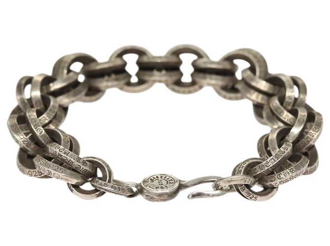 Bracciale Double B in Argento Ag925 Chrome Hearts Auth 132979SAM - vista 3