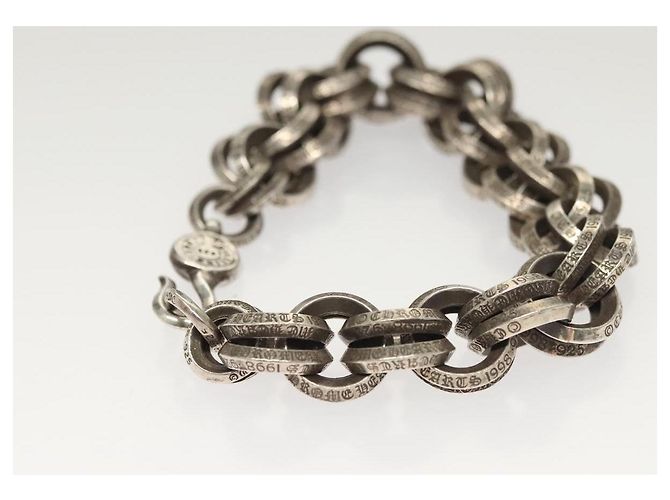 Bracciale Double B in Argento Ag925 Chrome Hearts Auth 132979SAM - vista 5