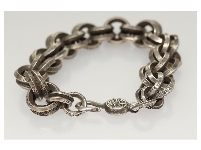 Bracciale Double B in Argento Ag925 Chrome Hearts Auth 132979SAM - vista 7