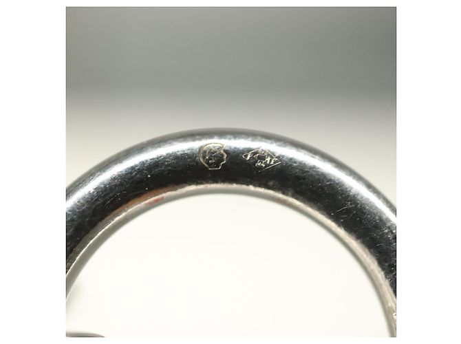 Hermès HERMES Bracciale Chene Dunkle MM Ag925 14 Link Argento Auth 132989SM - vista 9