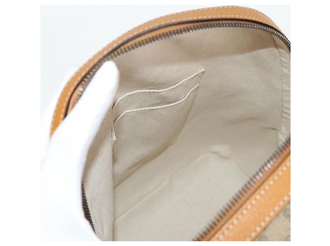 Mochila Gucci Micro GG Supreme Colaboración Disney PVC 552884 Auth 134962SM Beige Dorado - vista 23