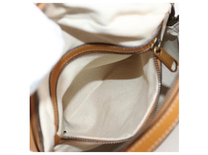 Mochila Gucci Micro GG Supreme Colaboración Disney PVC 552884 Auth 134962SM Beige Dorado - vista 25