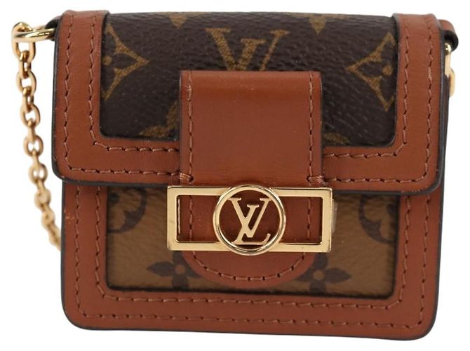 LOUIS VUITTON Borsa Micro Dauphine Monogram Reverse M80250 LV Auth 129757SAM Monogramma - vista 13