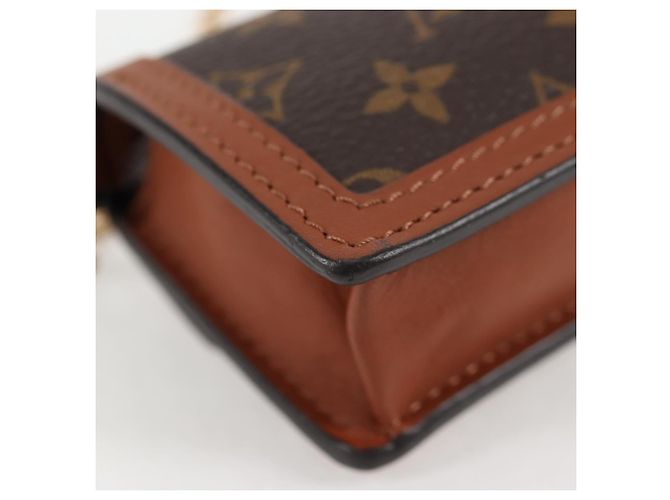 LOUIS VUITTON Borsa Micro Dauphine Monogram Reverse M80250 LV Auth 129757SAM Monogramma - vista 17