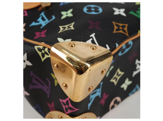 LOUIS VUITTON Multicolor Boulogne Schultertasche Schwarz M92638 LV Auth BA4683SAV - Ansicht 15