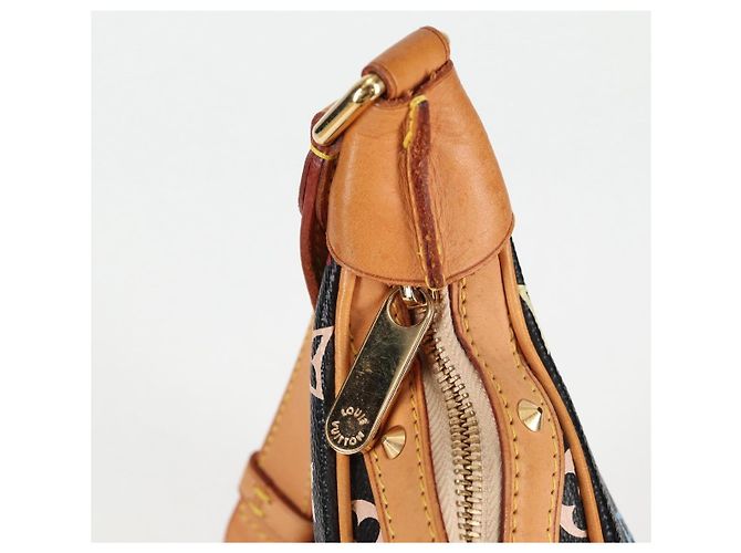 LOUIS VUITTON Multicolor Boulogne Schultertasche Schwarz M92638 LV Auth BA4683SAV - Ansicht 18