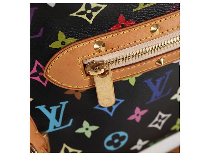 LOUIS VUITTON Multicolor Boulogne Schultertasche Schwarz M92638 LV Auth BA4683SAV - Ansicht 23