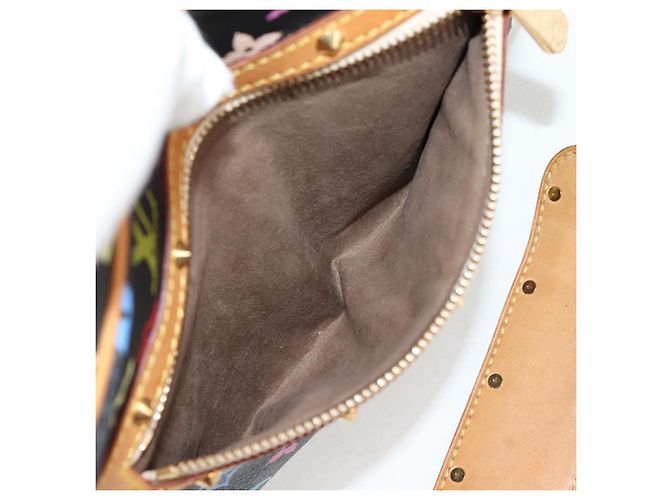 LOUIS VUITTON Multicolor Boulogne Schultertasche Schwarz M92638 LV Auth BA4683SAV - Ansicht 24