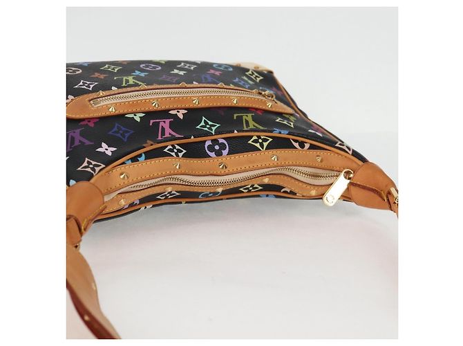 LOUIS VUITTON Multicolor Boulogne Schultertasche Schwarz M92638 LV Auth BA4683SAV - Ansicht 6