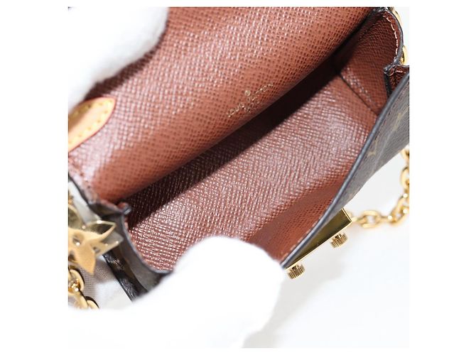 LOUIS VUITTON Pouch Bitsy Monogram M00991 LV Auth 136651SAM Monogramme - vue 11