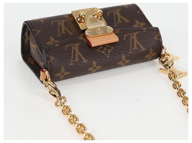 LOUIS VUITTON Pouch Bitsy Monogram M00991 LV Auth 136651SAM Monogramme - vue 6