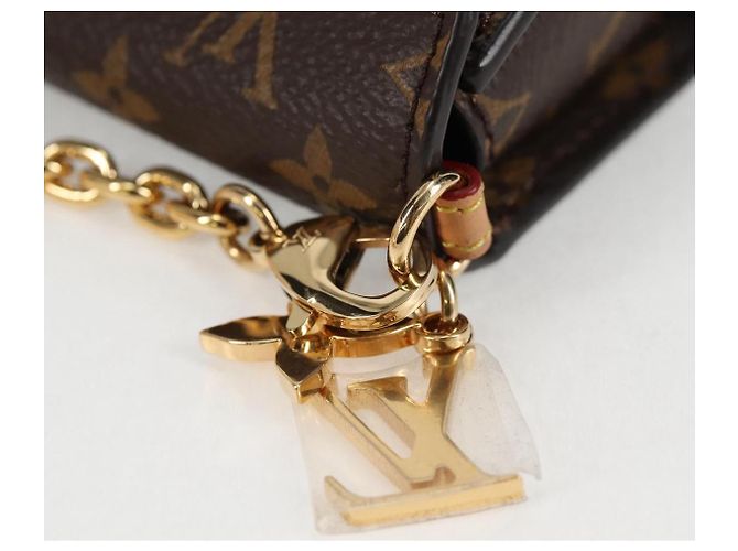 LOUIS VUITTON Pouch Bitsy Monogram M00991 LV Auth 136651SAM Monogramme - vue 9
