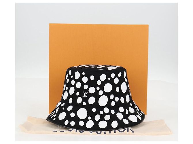 LOUIS VUITTON Cappello Infinity Reversibile LVxYK Nero M7072S Auth 138968SAM - vista 12