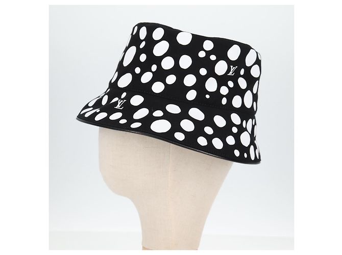 LOUIS VUITTON Cappello Infinity Reversibile LVxYK Nero M7072S Auth 138968SAM - vista 3