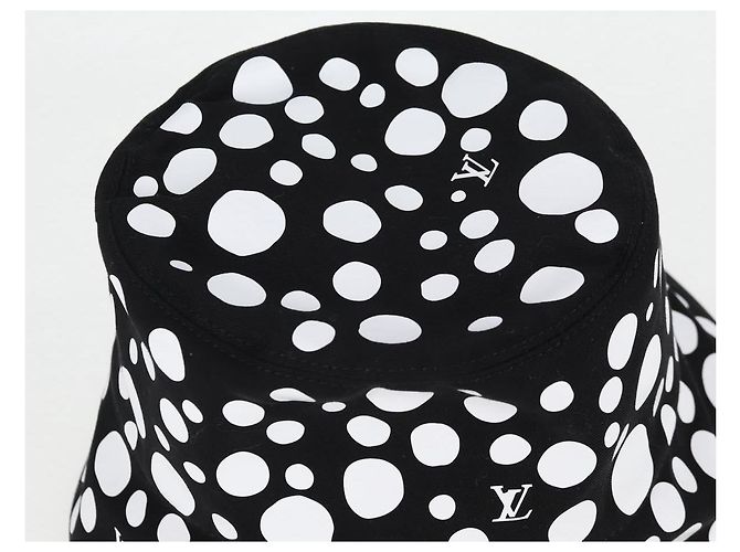 LOUIS VUITTON Cappello Infinity Reversibile LVxYK Nero M7072S Auth 138968SAM - vista 5