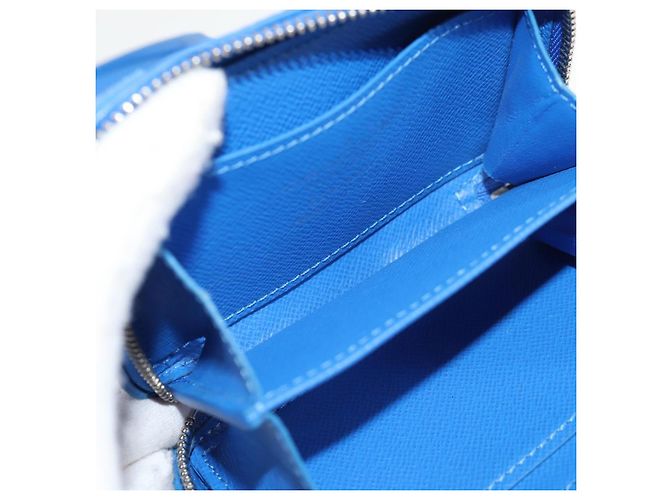 LOUIS VUITTON Collana Trunk Monogram Clouds Portafoglio Blu M45440 Auth hk2959SAM - vista 11