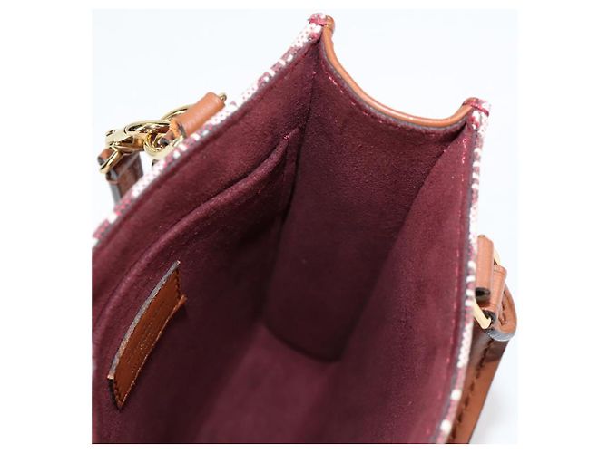 LOUIS VUITTON Monogram Jaguar Petit Sac Plat 2way M69846 Auth LV hk2898SAM Bordò Monogramma - vista 19