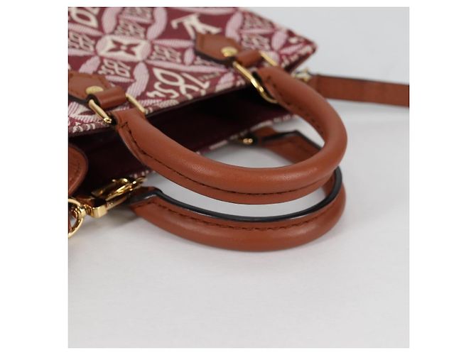 LOUIS VUITTON Monogram Jaguar Petit Sac Plat 2way M69846 Auth LV hk2898SAM Bordò Monogramma - vista 7