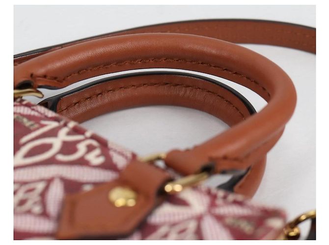 LOUIS VUITTON Monogram Jaguar Petit Sac Plat 2way M69846 Auth LV hk2898SAM Bordò Monogramma - vista 8