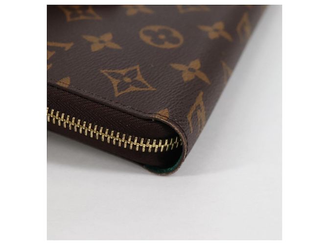 LOUIS VUITTON Monogram Sun Yitian Cartera Zippy Long Wallet M83689 Auth 140385SAM Monograma - vista 16
