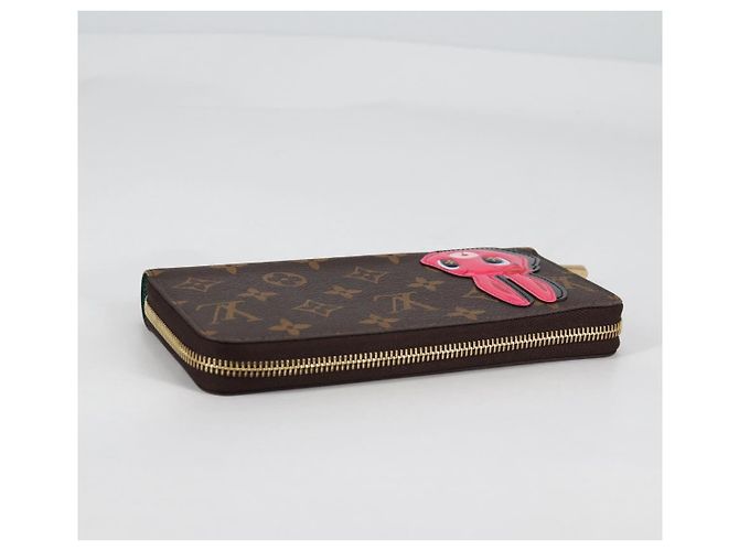 LOUIS VUITTON Monogram Sun Yitian Cartera Zippy Long Wallet M83689 Auth 140385SAM Monograma - vista 5