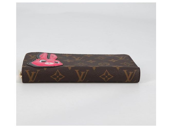 LOUIS VUITTON Monogram Sun Yitian Cartera Zippy Long Wallet M83689 Auth 140385SAM Monograma - vista 6