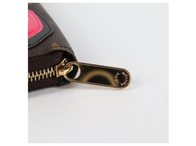 LOUIS VUITTON Monogram Sun Yitian Cartera Zippy Long Wallet M83689 Auth 140385SAM Monograma - vista 8