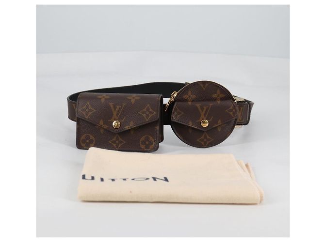 LOUIS VUITTON Ceinture Monogram Daily Multi Poche M0236 LV Auth gh628SAM Monogramme - vue 12