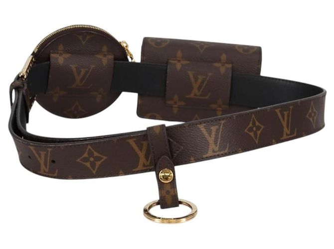 LOUIS VUITTON Ceinture Monogram Daily Multi Poche M0236 LV Auth gh628SAM Monogramme - vue 2