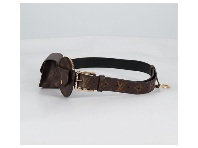 LOUIS VUITTON Ceinture Monogram Daily Multi Poche M0236 LV Auth gh628SAM Monogramme - vue 3