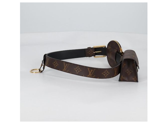 LOUIS VUITTON Ceinture Monogram Daily Multi Poche M0236 LV Auth gh628SAM Monogramme - vue 4