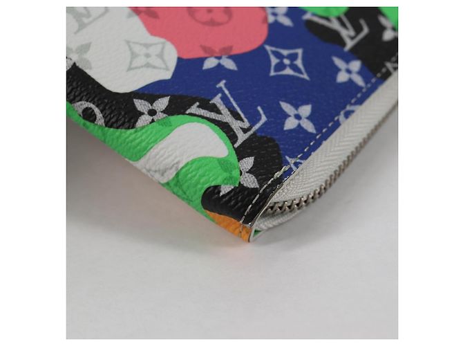 Portafoglio Verticale Zippy Monogramma LV Portrait LOUIS VUITTON M82590 Auth LV 127987SM Multicolore - vista 14